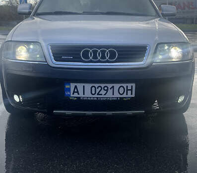 Сірий Ауді A6 Allroad, об'ємом двигуна 2.5 л та пробігом 374 тис. км за 5800 $, фото 1 на Automoto.ua