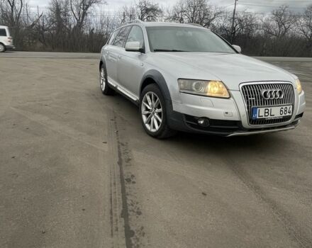 Серый Ауди А6 Олроуд, объемом двигателя 3 л и пробегом 300 тыс. км за 5300 $, фото 1 на Automoto.ua