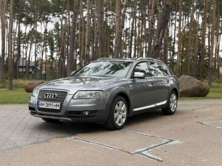 Сірий Ауді A6 Allroad, об'ємом двигуна 3 л та пробігом 283 тис. км за 10000 $, фото 1 на Automoto.ua