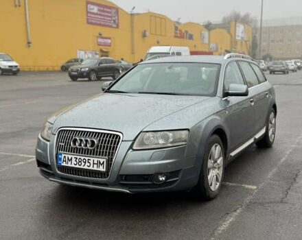 Серый Ауди А6 Олроуд, объемом двигателя 2.97 л и пробегом 294 тыс. км за 9000 $, фото 1 на Automoto.ua
