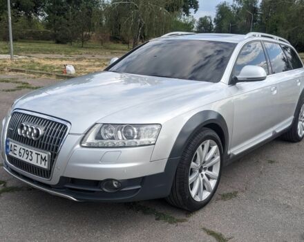 Сірий Ауді A6 Allroad, об'ємом двигуна 3 л та пробігом 200 тис. км за 13300 $, фото 1 на Automoto.ua