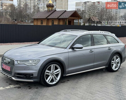 Сірий Ауді A6 Allroad, об'ємом двигуна 3 л та пробігом 200 тис. км за 23900 $, фото 1 на Automoto.ua
