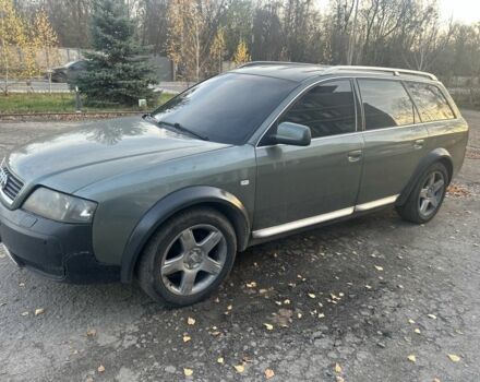 Зеленый Ауди А6 Олроуд, объемом двигателя 2.5 л и пробегом 350 тыс. км за 4100 $, фото 1 на Automoto.ua