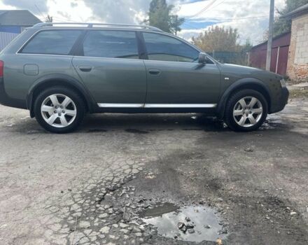 Зеленый Ауди А6 Олроуд, объемом двигателя 2.7 л и пробегом 242 тыс. км за 5000 $, фото 1 на Automoto.ua