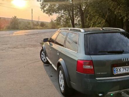 Ауді A6 Allroad 2000 у Хмельницькому на Automoto.ua Зелений Ауді A6 Allroad, об'ємом двигуна 2.5 л та пробігом 265 тис. км за 5100 $, фото 1 на Automoto.ua