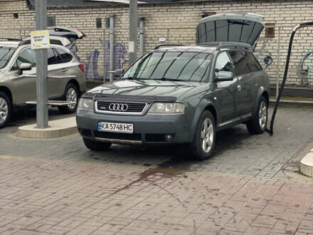 Зеленый Ауди А6 Олроуд, объемом двигателя 2.5 л и пробегом 350 тыс. км за 4200 $, фото 1 на Automoto.ua