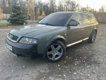 Зеленый Ауди А6 Олроуд, объемом двигателя 2.5 л и пробегом 350 тыс. км за 4100 $, фото 1 на Automoto.ua