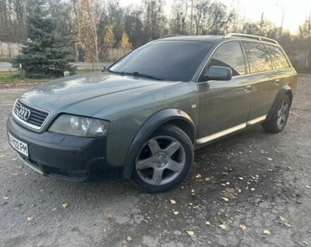 Зеленый Ауди А6 Олроуд, объемом двигателя 2.5 л и пробегом 350 тыс. км за 4100 $, фото 1 на Automoto.ua