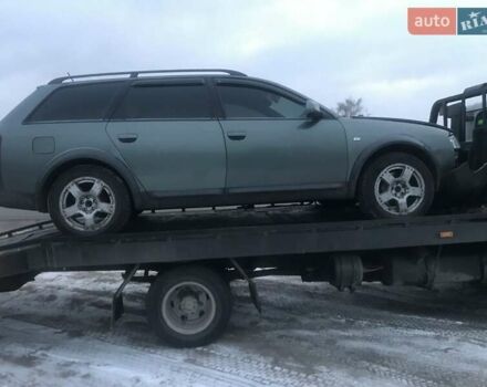 Зелений Ауді A6 Allroad, об'ємом двигуна 2.7 л та пробігом 350 тис. км за 3000 $, фото 1 на Automoto.ua