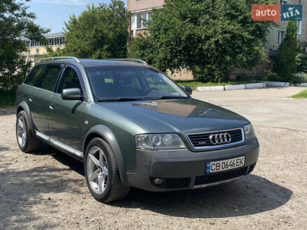 Ауді A6 Allroad 2003 у Нежине на Automoto.ua Зелений Ауді A6 Allroad, об'ємом двигуна 2.67 л та пробігом 316 тис. км за 6500 $, фото 1 на Automoto.ua