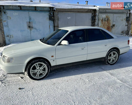 Белый Ауди А6, объемом двигателя 2.6 л и пробегом 439 тыс. км за 2900 $, фото 2 на Automoto.ua