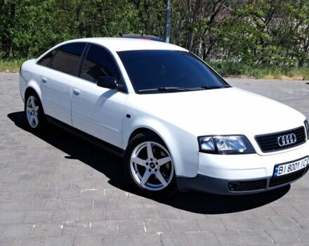 Белый Ауди А6, объемом двигателя 1.8 л и пробегом 360 тыс. км за 5000 $, фото 1 на Automoto.ua