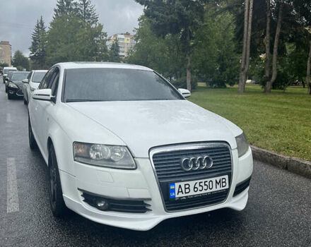 Белый Ауди А6, объемом двигателя 3.2 л и пробегом 193 тыс. км за 8200 $, фото 1 на Automoto.ua