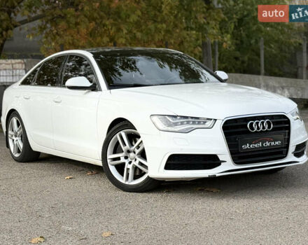 Белый Ауди А6, объемом двигателя 3 л и пробегом 198 тыс. км за 11999 $, фото 2 на Automoto.ua
