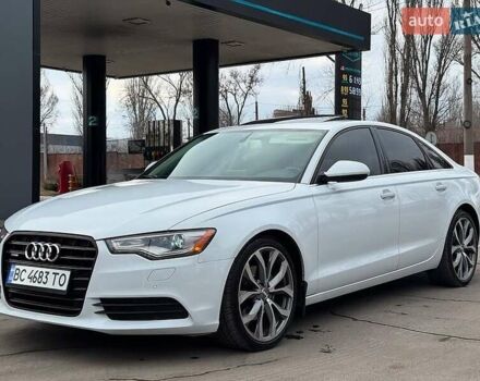 Ауді А6 2012 у Києві на Automoto.ua Білий Ауді А6, об'ємом двигуна 1.98 л та пробігом 260 тис. км за 13200 $, фото 1 на Automoto.ua