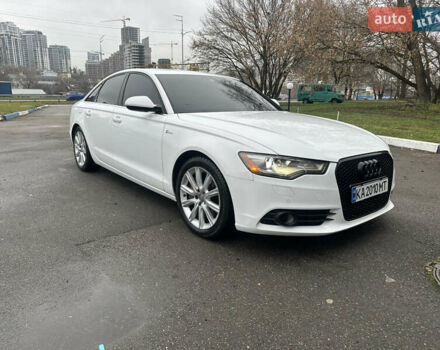 Белый Ауди А6, объемом двигателя 3 л и пробегом 170 тыс. км за 14500 $, фото 1 на Automoto.ua