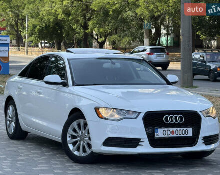 Ауди А6 2012 в Одессе на Automoto.ua Белый Ауди А6, объемом двигателя 2 л и пробегом 254 тыс. км за 15900 $, фото 1 на Automoto.ua