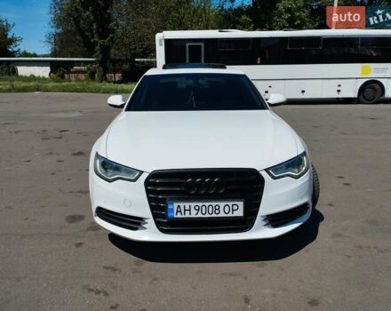Белый Ауди А6, объемом двигателя 1.98 л и пробегом 186 тыс. км за 12000 $, фото 3 на Automoto.ua