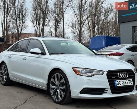 Ауді А6 2012 у Києві на Automoto.ua Білий Ауді А6, об'ємом двигуна 1.98 л та пробігом 260 тис. км за 13200 $, фото 2 на Automoto.ua