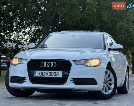 Ауди А6 2012 в Одессе на Automoto.ua Белый Ауди А6, объемом двигателя 2 л и пробегом 254 тыс. км за 15900 $, фото 13 на Automoto.ua