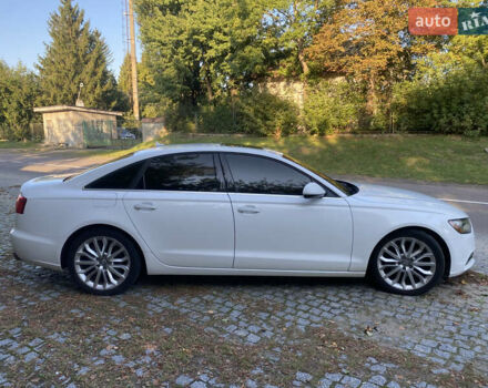Ауди А6 2012 в Львове на Automoto.ua Белый Ауди А6, объемом двигателя 1.98 л и пробегом 185 тыс. км за 12900 $, фото 4 на Automoto.ua