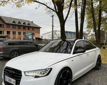 Ауді А6 2012 у Виноградове на Automoto.ua Білий Ауді А6, об'ємом двигуна 3 л та пробігом 286 тис. км за 16900 $, фото 10 на Automoto.ua