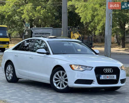 Ауди А6 2012 в Одессе на Automoto.ua Белый Ауди А6, объемом двигателя 2 л и пробегом 254 тыс. км за 15900 $, фото 3 на Automoto.ua