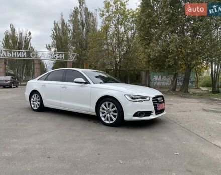Ауди А6 2013 в Николаеве на Automoto.ua Белый Ауди А6, объемом двигателя 3 л и пробегом 134 тыс. км за 18000 $, фото 4 на Automoto.ua
