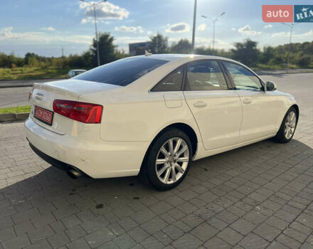 Ауди А6 2013 в Львове на Automoto.ua Белый Ауди А6, объемом двигателя 2 л и пробегом 179 тыс. км за 10300 $, фото 7 на Automoto.ua