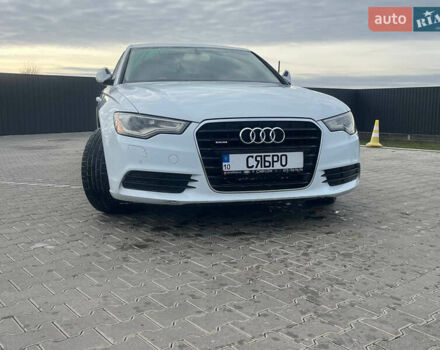 Белый Ауди А6, объемом двигателя 1.98 л и пробегом 163 тыс. км за 15200 $, фото 1 на Automoto.ua