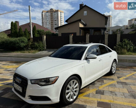 Белый Ауди А6, объемом двигателя 1.98 л и пробегом 185 тыс. км за 12000 $, фото 3 на Automoto.ua