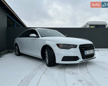 Белый Ауди А6, объемом двигателя 1.98 л и пробегом 198 тыс. км за 13990 $, фото 1 на Automoto.ua