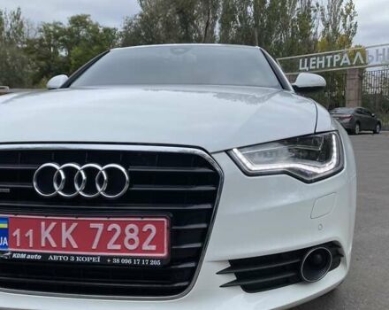Ауди А6 2013 в Николаеве на Automoto.ua Белый Ауди А6, объемом двигателя 3 л и пробегом 134 тыс. км за 18000 $, фото 10 на Automoto.ua