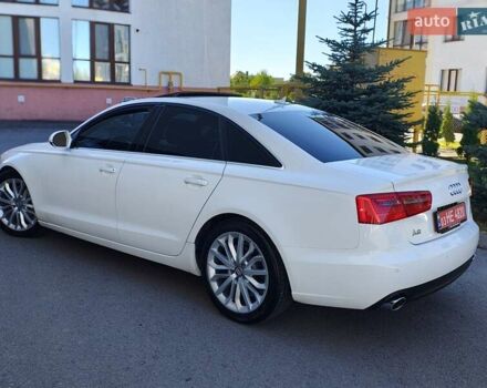 Ауди А6 2013 в Ровно на Automoto.ua Белый Ауди А6, объемом двигателя 2 л и пробегом 222 тыс. км за 11750 $, фото 19 на Automoto.ua