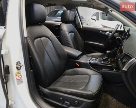 Ауди А6 2013 в Киеве на Automoto.ua Белый Ауди А6, объемом двигателя 3 л и пробегом 77 тыс. км за 21900 $, фото 10 на Automoto.ua