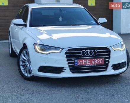 Ауди А6 2013 в Ровно на Automoto.ua Белый Ауди А6, объемом двигателя 2 л и пробегом 222 тыс. км за 11750 $, фото 7 на Automoto.ua