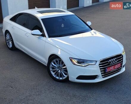 Ауди А6 2013 в Ровно на Automoto.ua Белый Ауди А6, объемом двигателя 2 л и пробегом 222 тыс. км за 11750 $, фото 1 на Automoto.ua