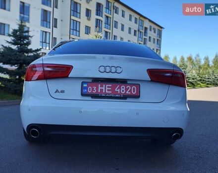 Ауди А6 2013 в Ровно на Automoto.ua Белый Ауди А6, объемом двигателя 2 л и пробегом 222 тыс. км за 11750 $, фото 33 на Automoto.ua
