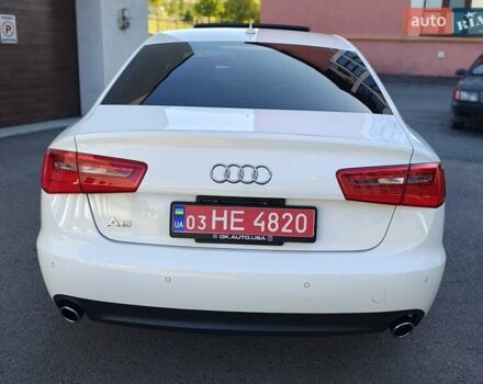 Ауди А6 2013 в Ровно на Automoto.ua Белый Ауди А6, объемом двигателя 2 л и пробегом 222 тыс. км за 11750 $, фото 16 на Automoto.ua