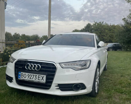 Ауди А6 2013 в Киеве на Automoto.ua Белый Ауди А6, объемом двигателя 2.97 л и пробегом 180 тыс. км за 18500 $, фото 11 на Automoto.ua