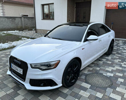 Белый Ауди А6, объемом двигателя 1.98 л и пробегом 230 тыс. км за 13200 $, фото 1 на Automoto.ua