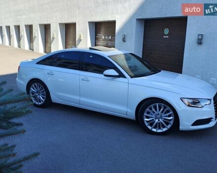 Ауди А6 2013 в Ровно на Automoto.ua Белый Ауди А6, объемом двигателя 2 л и пробегом 222 тыс. км за 11750 $, фото 8 на Automoto.ua