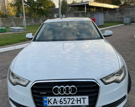 Белый Ауди А6, объемом двигателя 1.98 л и пробегом 161 тыс. км за 15650 $, фото 1 на Automoto.ua