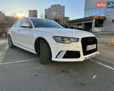 Ауді А6 2014 у Києві на Automoto.ua Білий Ауді А6, об'ємом двигуна 3 л та пробігом 136 тис. км за 15700 $, фото 2 на Automoto.ua