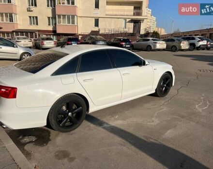 Ауді А6 2014 у Києві на Automoto.ua Білий Ауді А6, об'ємом двигуна 3 л та пробігом 169 тис. км за 25500 $, фото 3 на Automoto.ua