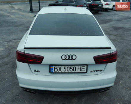 Ауді А6 2014 у Каменце-Подольском на Automoto.ua Білий Ауді А6, об'ємом двигуна 3 л та пробігом 197 тис. км за 14500 $, фото 29 на Automoto.ua