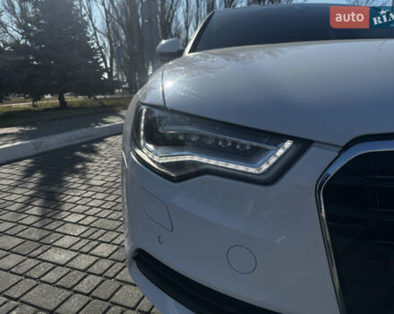 Ауди А6 2014 в Одессе на Automoto.ua Белый Ауди А6, объемом двигателя 2 л и пробегом 245 тыс. км за 14500 $, фото 4 на Automoto.ua