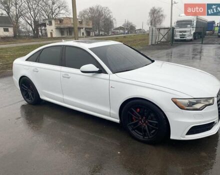 Ауди А6 2014 в Жашкове на Automoto.ua Белый Ауди А6, объемом двигателя 3 л и пробегом 260 тыс. км за 18800 $, фото 16 на Automoto.ua