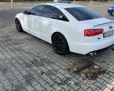 Ауди А6 2014 в Ирпене на Automoto.ua Белый Ауди А6, объемом двигателя 3 л и пробегом 181 тыс. км за 19999 $, фото 6 на Automoto.ua