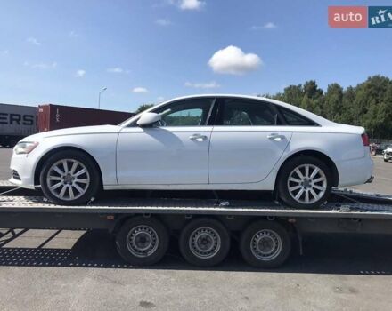 Ауді А6 2014 у Києві на Automoto.ua Білий Ауді А6, об'ємом двигуна 1.98 л та пробігом 192 тис. км за 15000 $, фото 5 на Automoto.ua